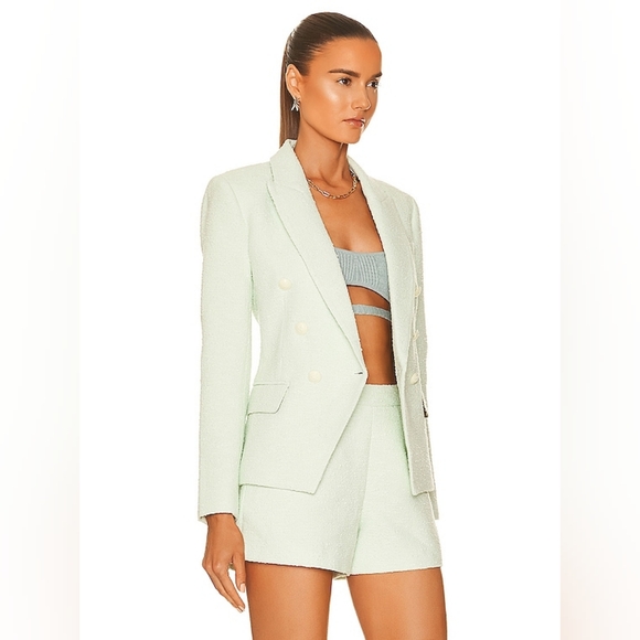 L'AGENCE Double-Breasted Kenzie Blazer - Picture 11 of 11